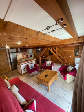 LE MYOSOTIS bel appartement dans vieille ferme de montagne rénovée